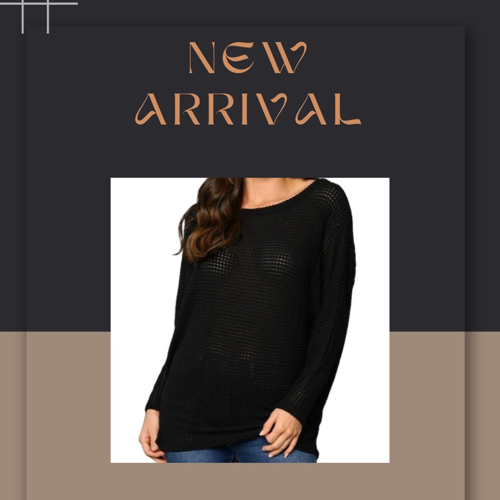 Womens Black Sweater